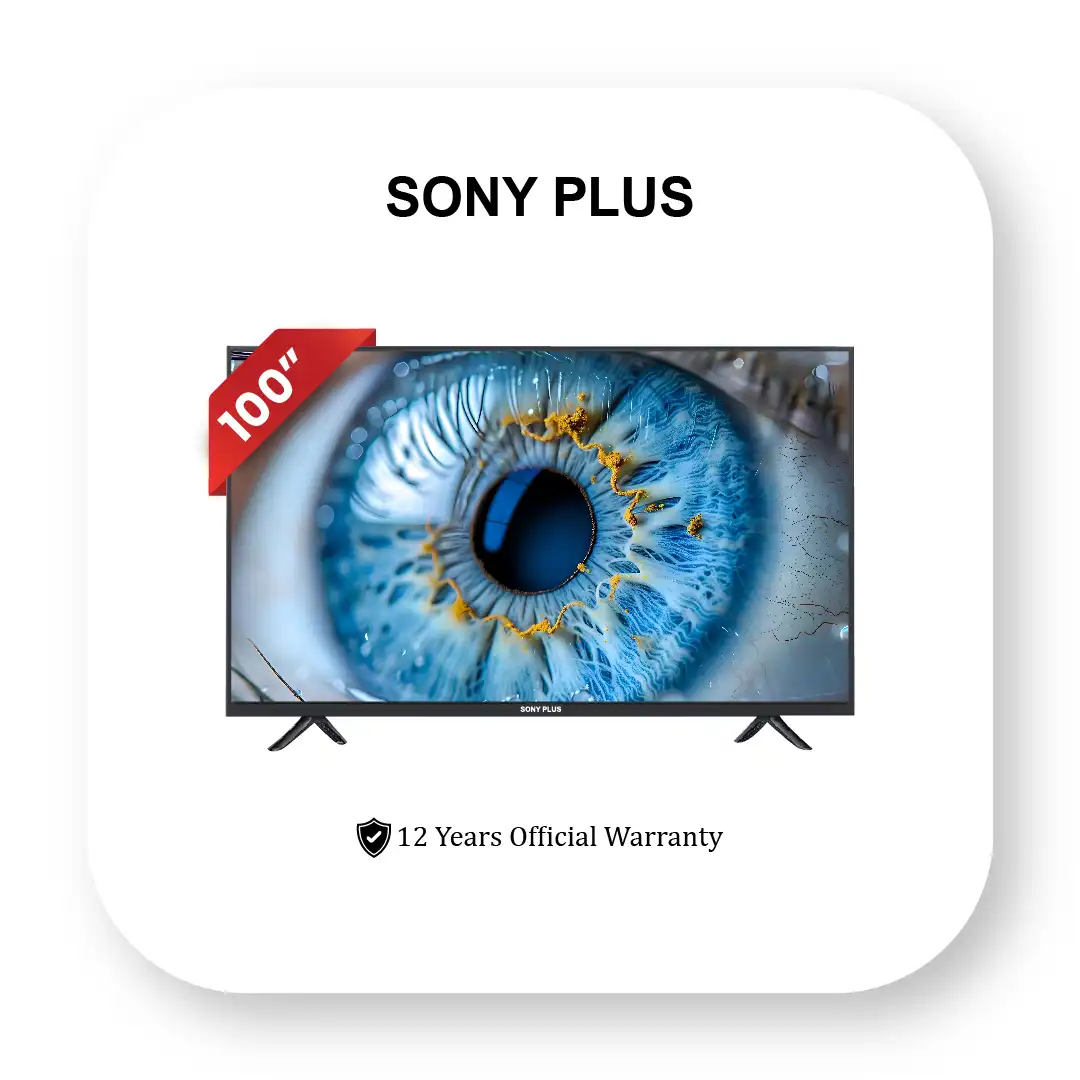 100 Sony Plus 100 Inch Frameless Voice Control 4K TV