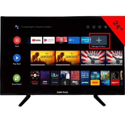 Sony Plus 24 Inch Double Glass Smart Android LED TV