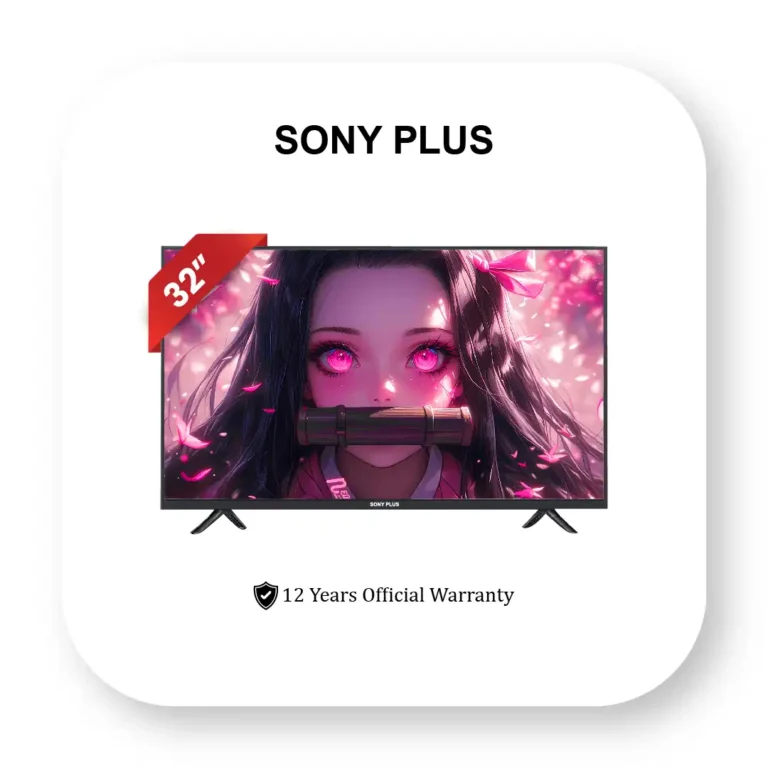 Sony Plus 32 Inch Frameless Voice Control Smart Android LED TV