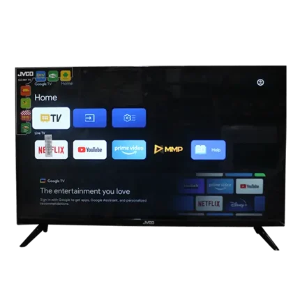 JVCO 32 Inch Frameless Voice Control Smart Google TV