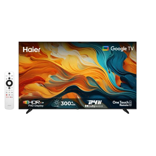 Haier 43 Inch FHD Google TV (H43K85FFX)